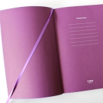 flexible covers notebook - marketing multisenzorial
